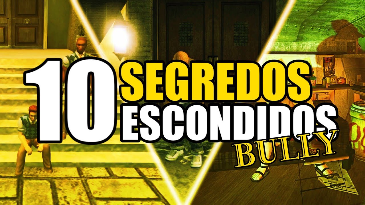 10 SEGREDOS ESCONDIDOS EM BULLY QUE VOCÊ NÃO SABIA