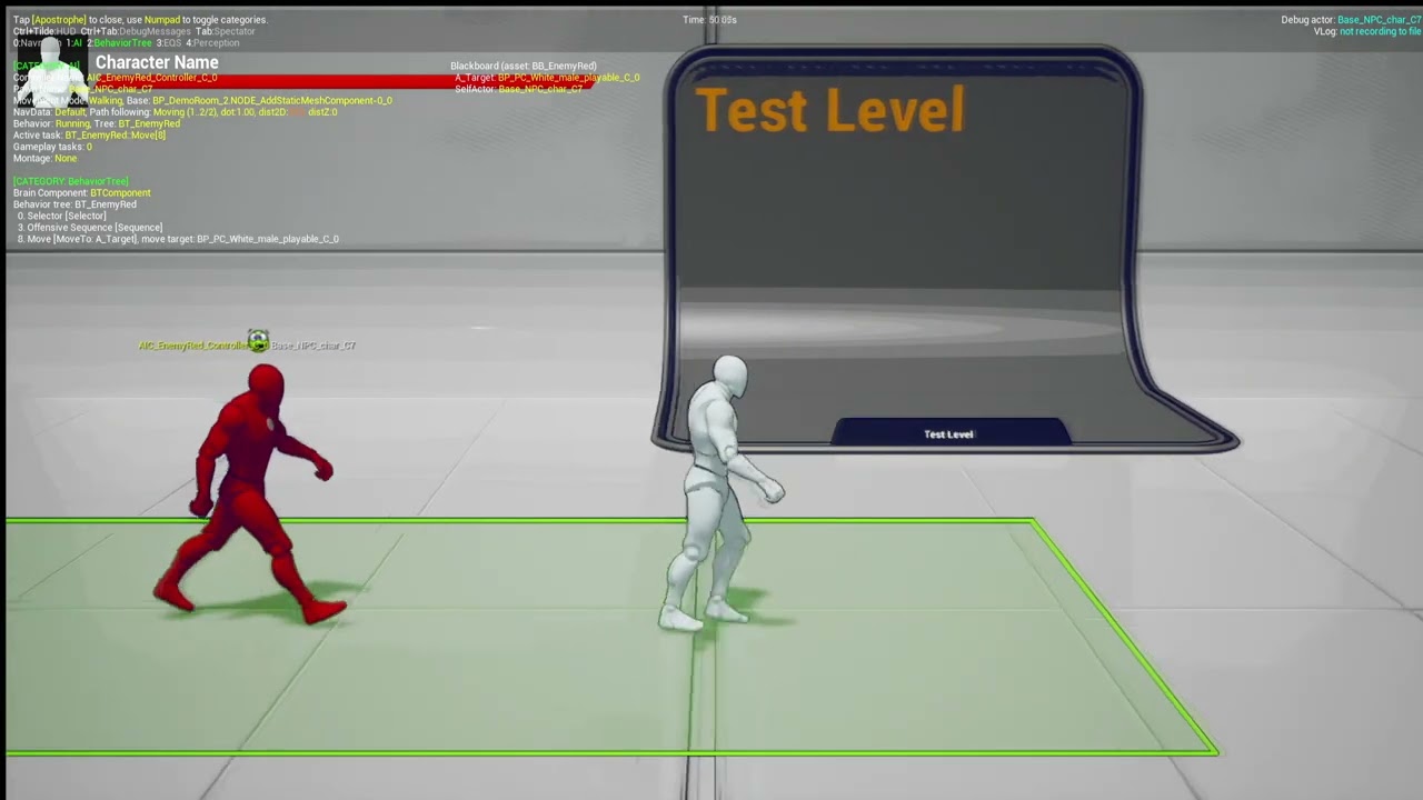 Update on Stylized Beat Em Up - Working on AI Update
