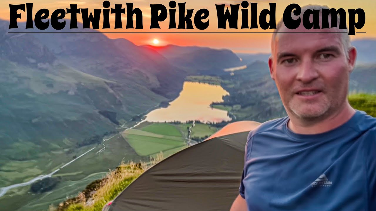FLEETWITH PIKE WILD CAMP/ Solo camp/ Lake District-MSR Hubba Hubba NX2
