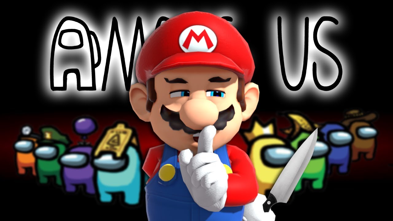Mario Plays: AMONG US Ft. Luigi