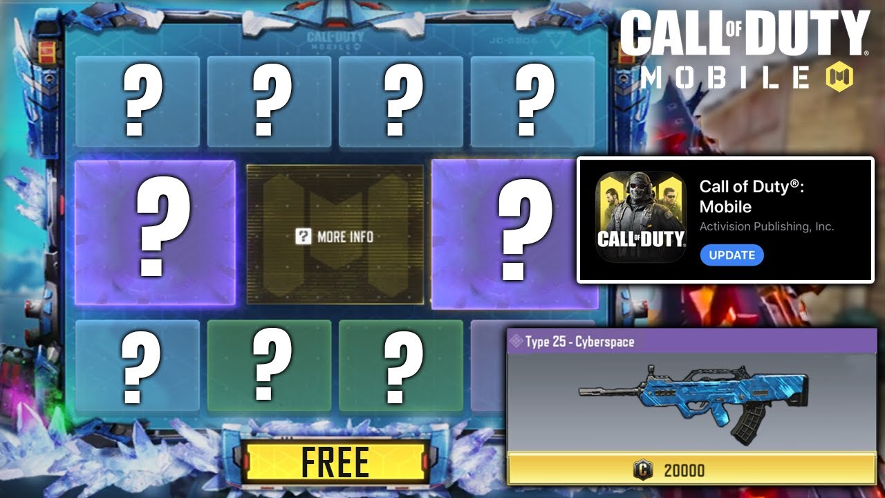 NEW FREE LUCKY DRAW IN COD MOBILE + EPIC CREDIT STORE GUN!