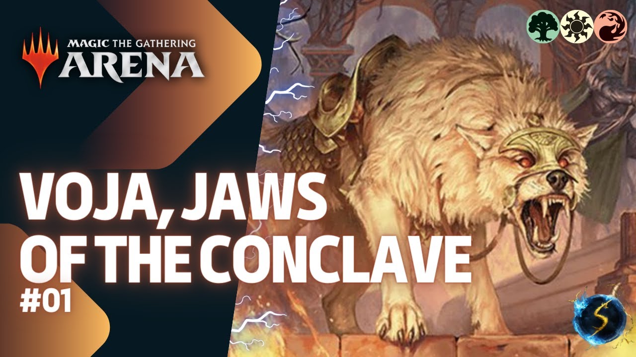 It's Showtime: Voja, Jaws of the Conclave 🌲🔥☀️ #01 - MTG Arena - Historic Brawl