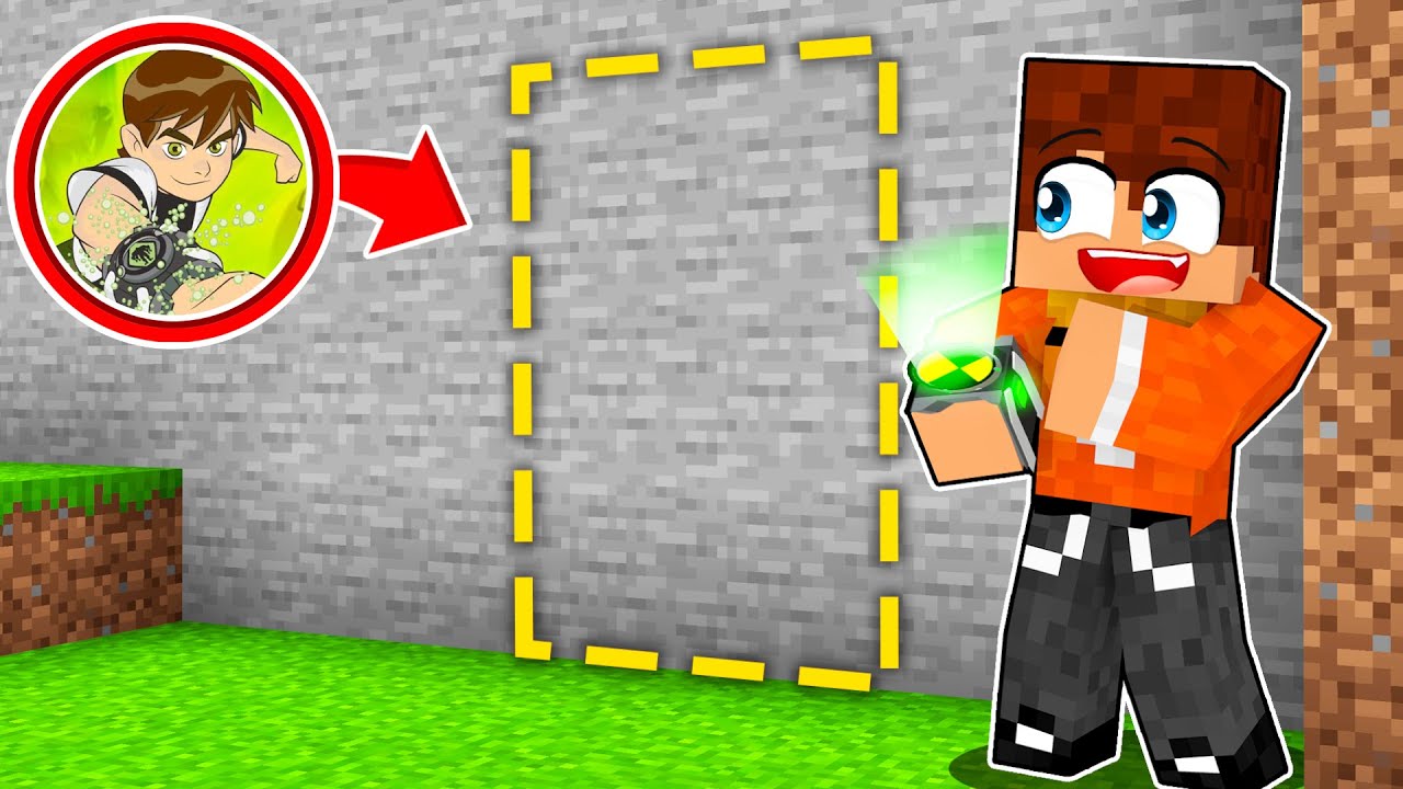 Znalazłem TAJNĄ BAZE BEN 10 w Minecraft!