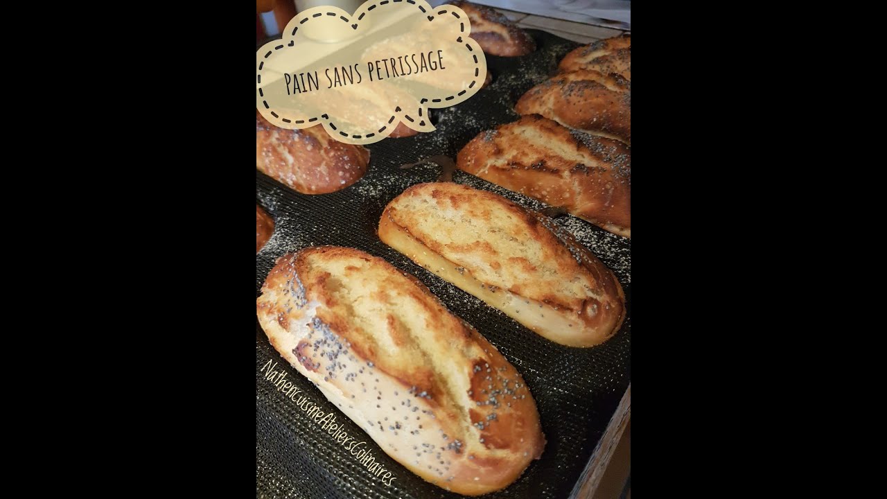 Pains sans pétrissage IGBas