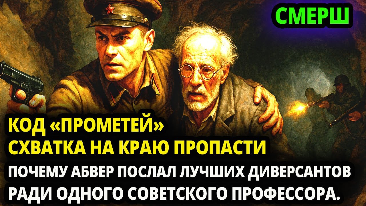 СХВАТКА НА КРАЮ ПРОПАСТИ. ПОЧЕМУ АБВЕР ПОСЛАЛ ЛУЧШИХ ДИВЕРСАНТОВ РАДИ ОДНОГО СОВЕТСКОГО ПРОФЕССОРА.