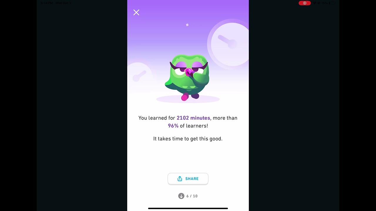 2025 Duolingo year in review!
