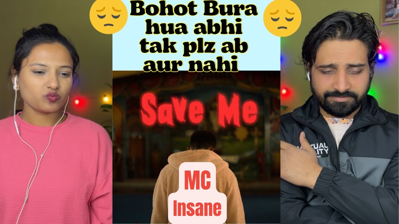 SAVE ME | MC INSANE | REACTION | Funkie Couple Vlogs