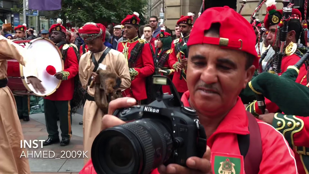 The Royal Glasgow Military Tattoo . Oman🇴🇲#جلاسكو #عمان #london #ادنبره