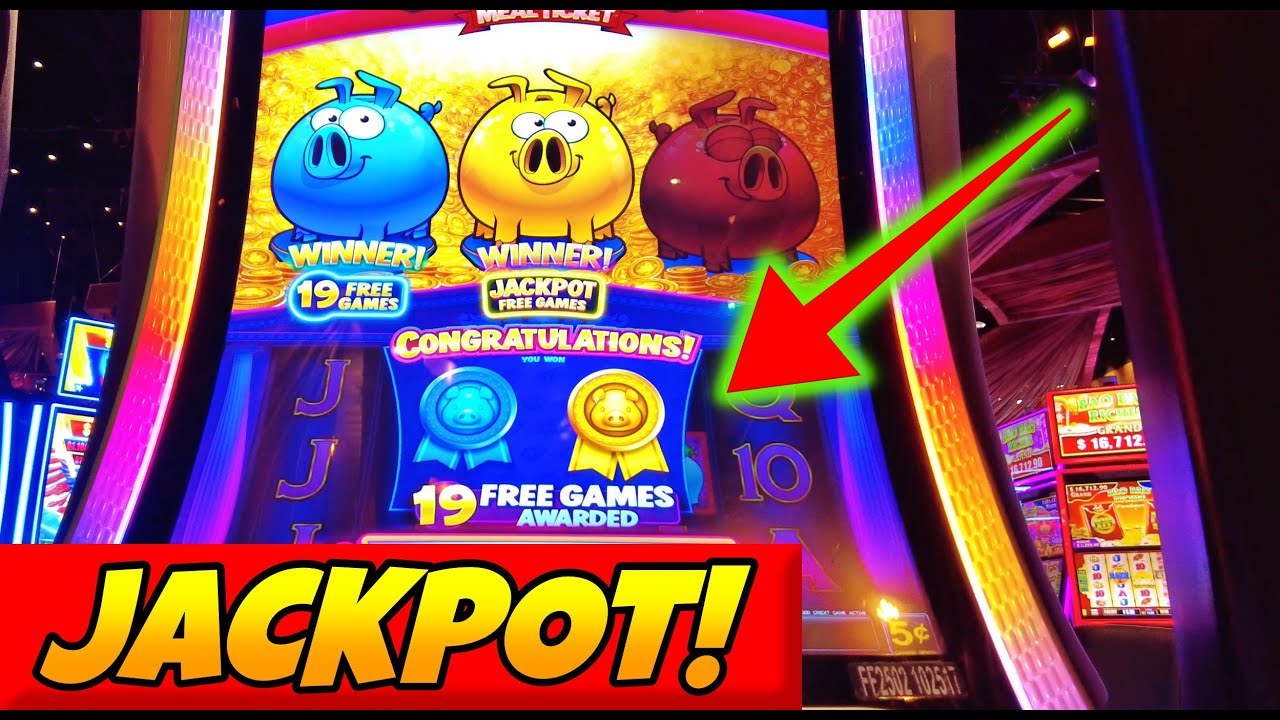 🚨 NICE HANDPAY! 19 FREE GAMES on Rich Little Piggies at Ocean Casino AC!