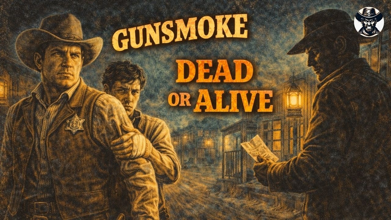 Gunsmoke | “Dead or Alive” Warrant: Matt Dillon Protects Lee – Old Time Radio