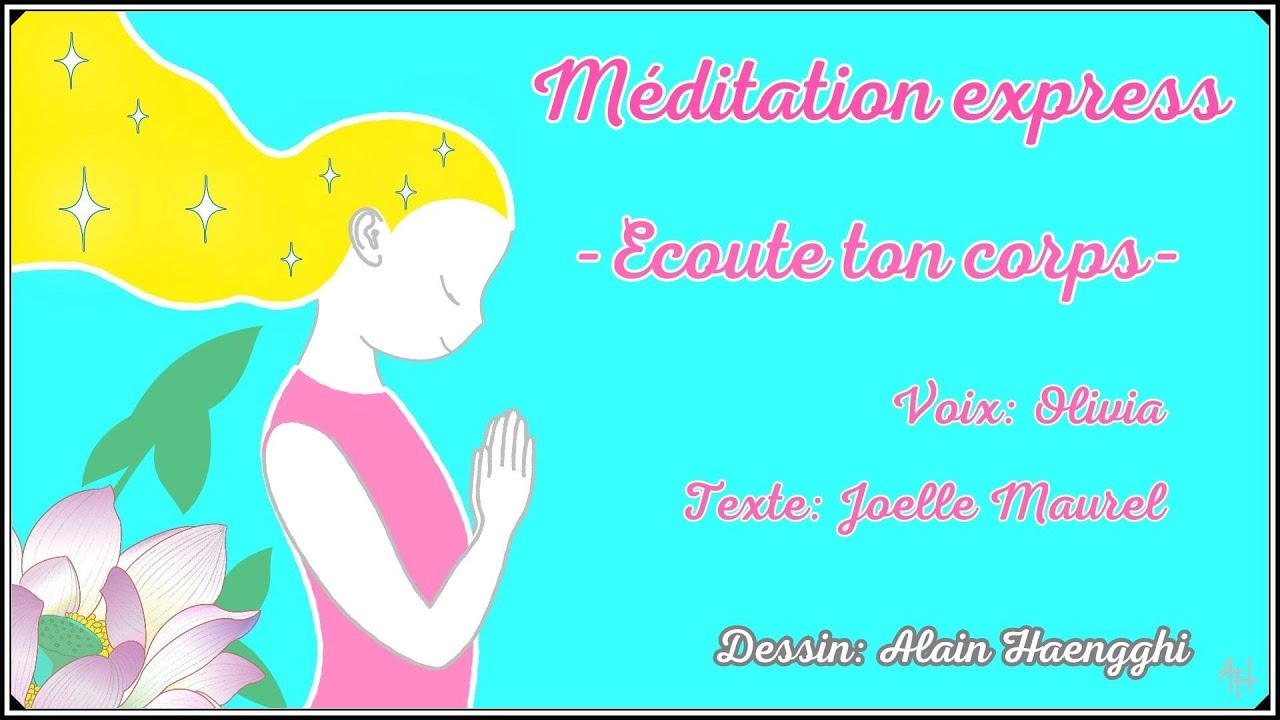 🌸 Méditation guidée express - Ecoute ton corps - Scan corporel