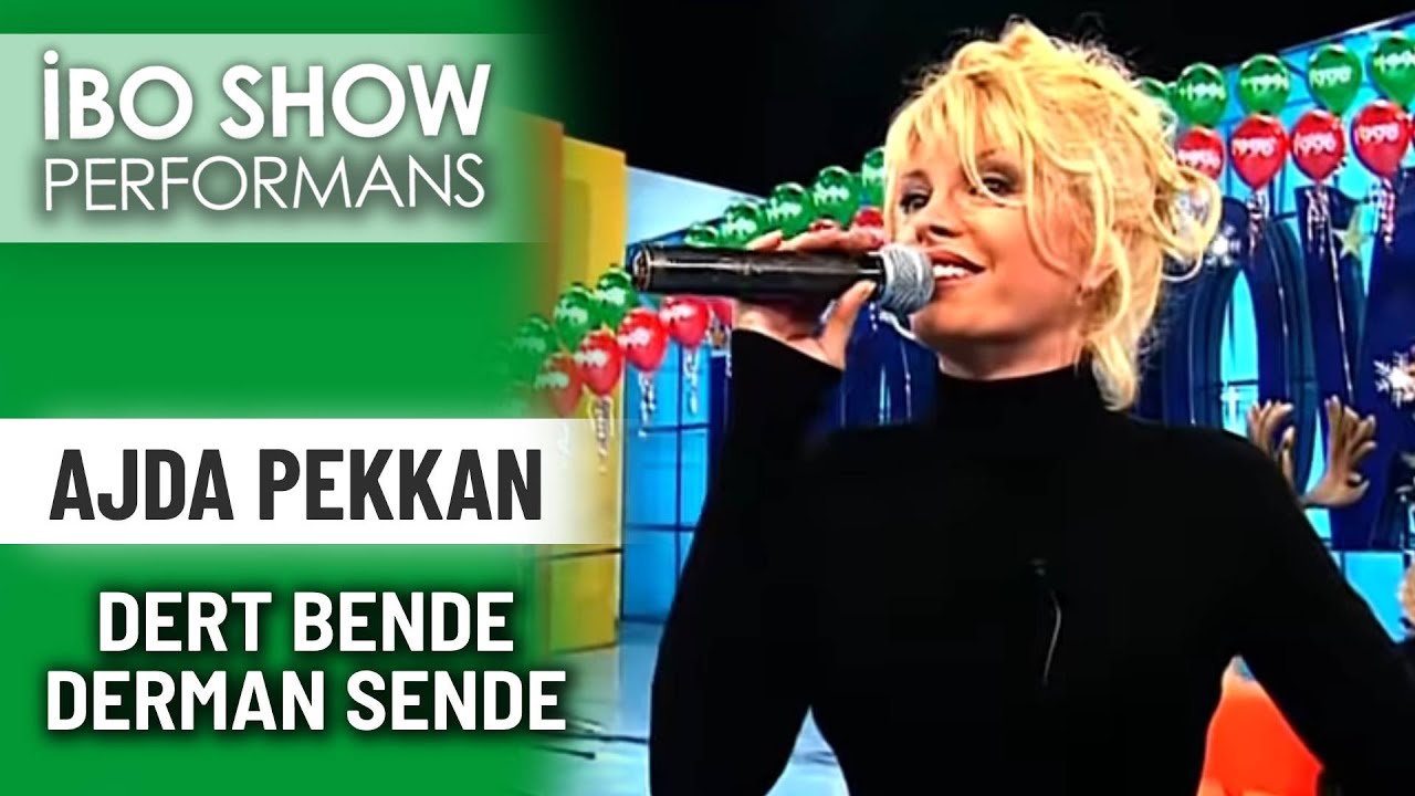 Dert Bende Derman Sende | Ajda Pekkan | İbo Show Performans