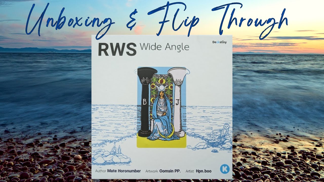 RWS Wide Angle By Deckstiny 🌄🏞️🏜️ SO MUCH MORE TO EXPLORE! 🎁 Tarot Unboxing 🎴 Flip Through 🔮✨