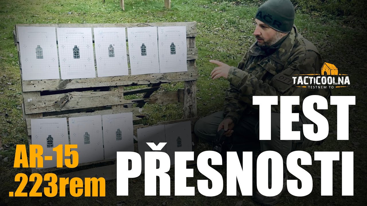 POTŘEBUJETE DRAHOU PUŠKU? Srovnání přesnosti AR-15