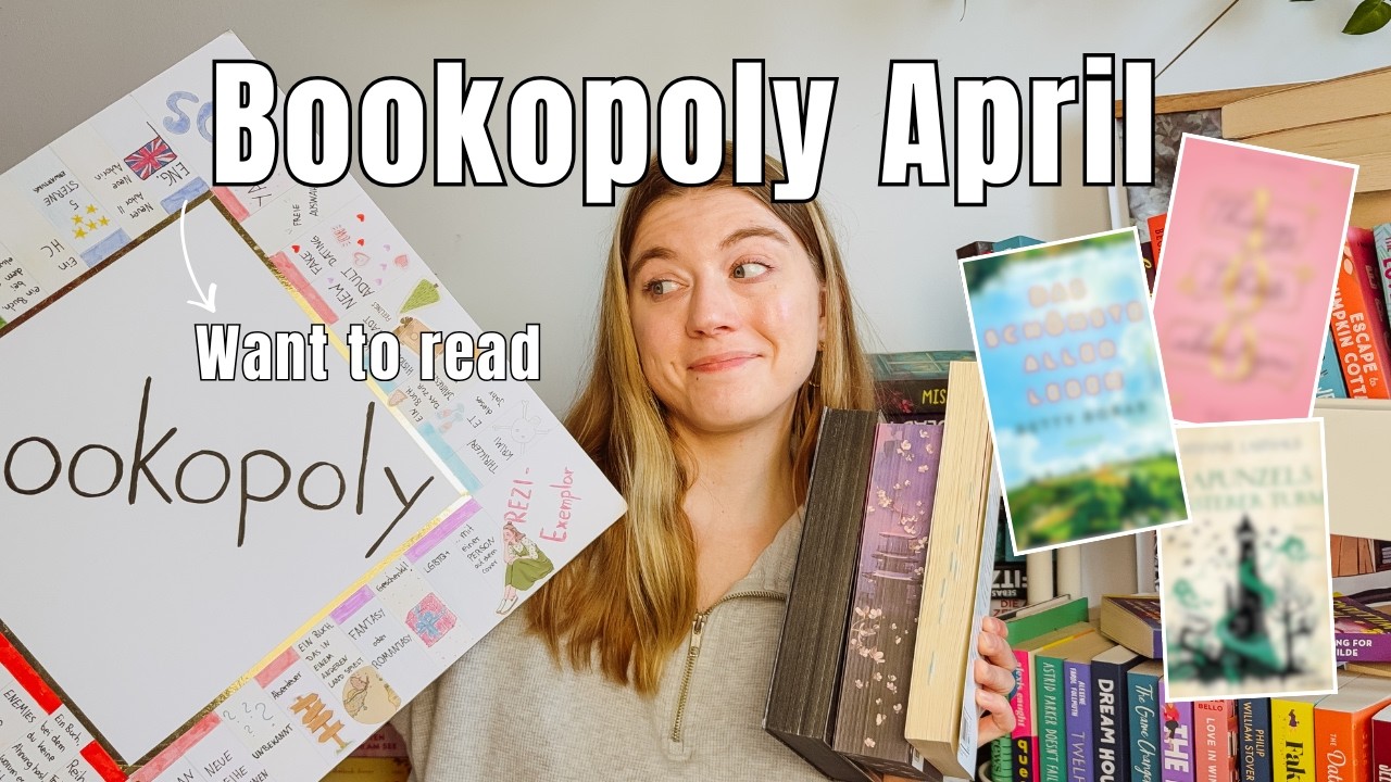 Diese B&uuml;cher werde ich diesen Monat lesen | TBR April 📚 | Bookopoly | Bookaholicgroup