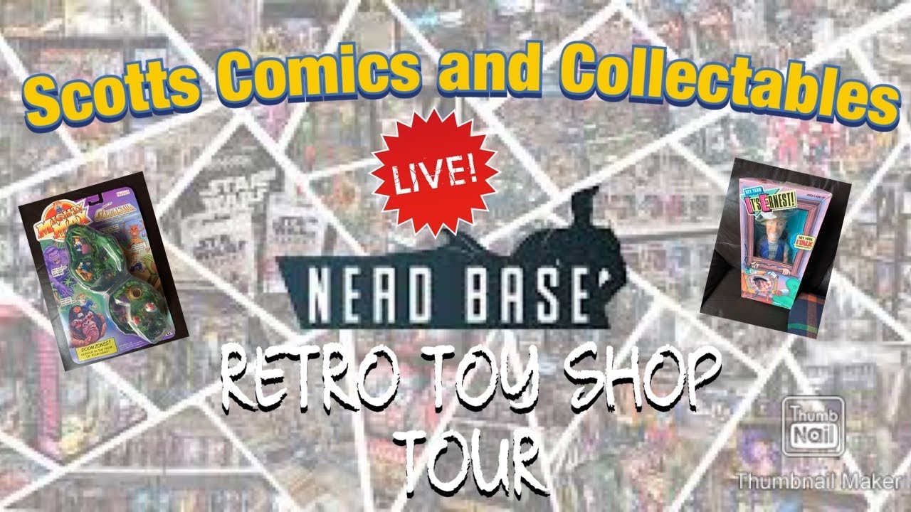 Nerd Base UK - Toy Hunting - Store Shop tour - Toys, Games, Comics, NECA, Star Wars, Marvel - Retro