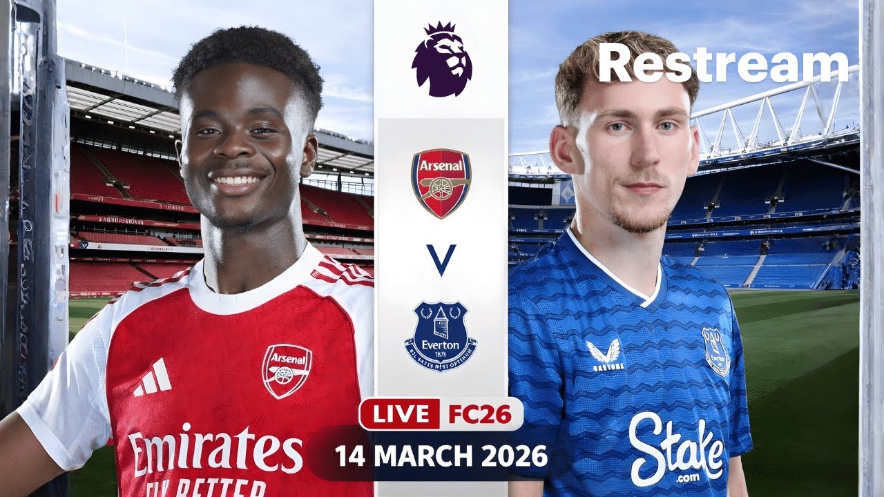 Arsenal vs Everton LIVE | FC 26 Gameplay | Premier League Simulation | 14 March 2026