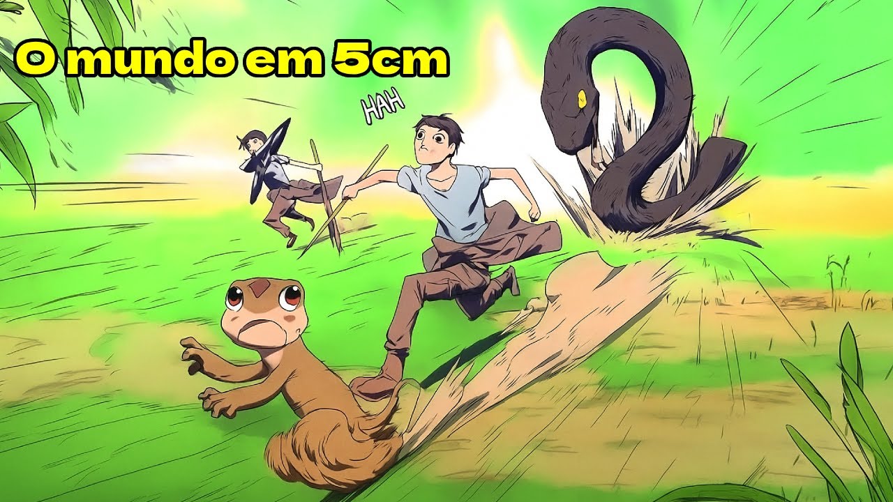 O Prota encolheu para 5cm e agora precisa sobreviver no novo mundo | recap manhwa