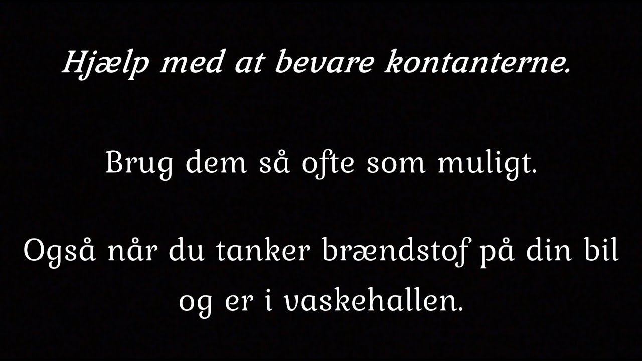 OK st&oslash;tter ikke l&aelig;ngere op om betaling med kontanter ved k&oslash;b af br&aelig;ndstof. Men heldigvis er der ....