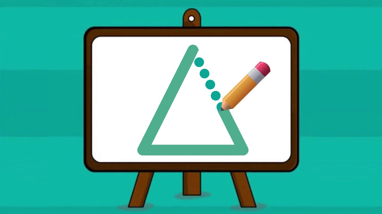 Aprende el Tri&aacute;ngulo - Trazo - Figuras Geom&eacute;tricas