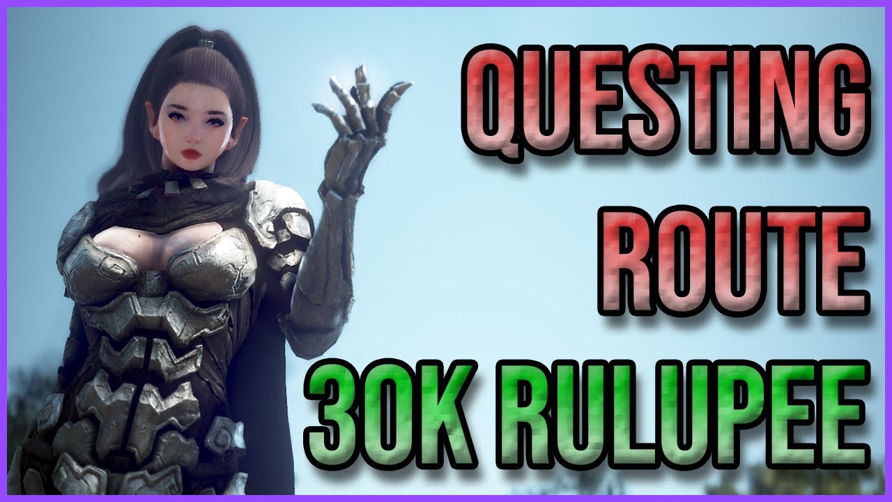 My Questing Route to 30,000 Quests | 30K Rulupee Adventure Log | Black Desert Online Guide