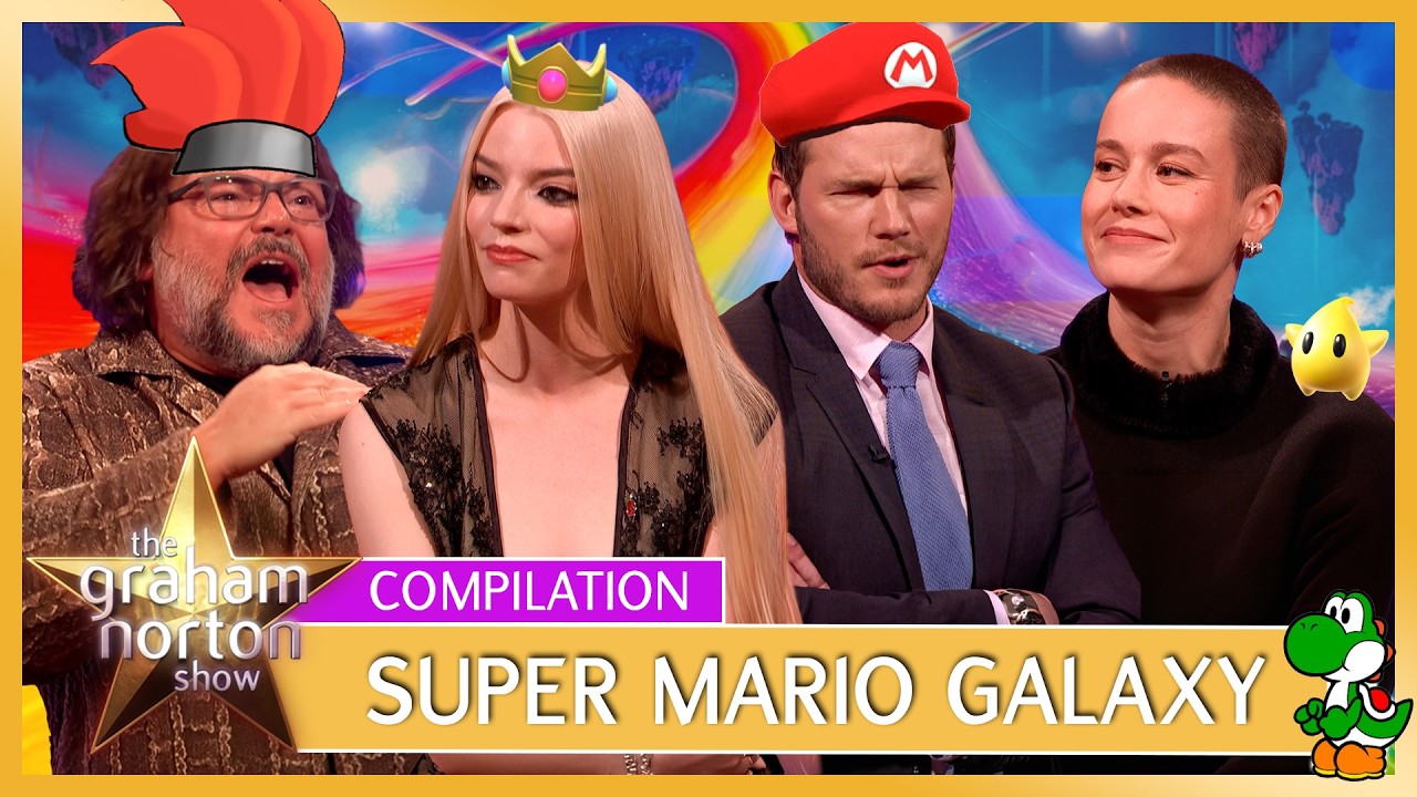 The Stars Of The Super Mario Galaxy Movie 🍄 On The Graham Norton Show