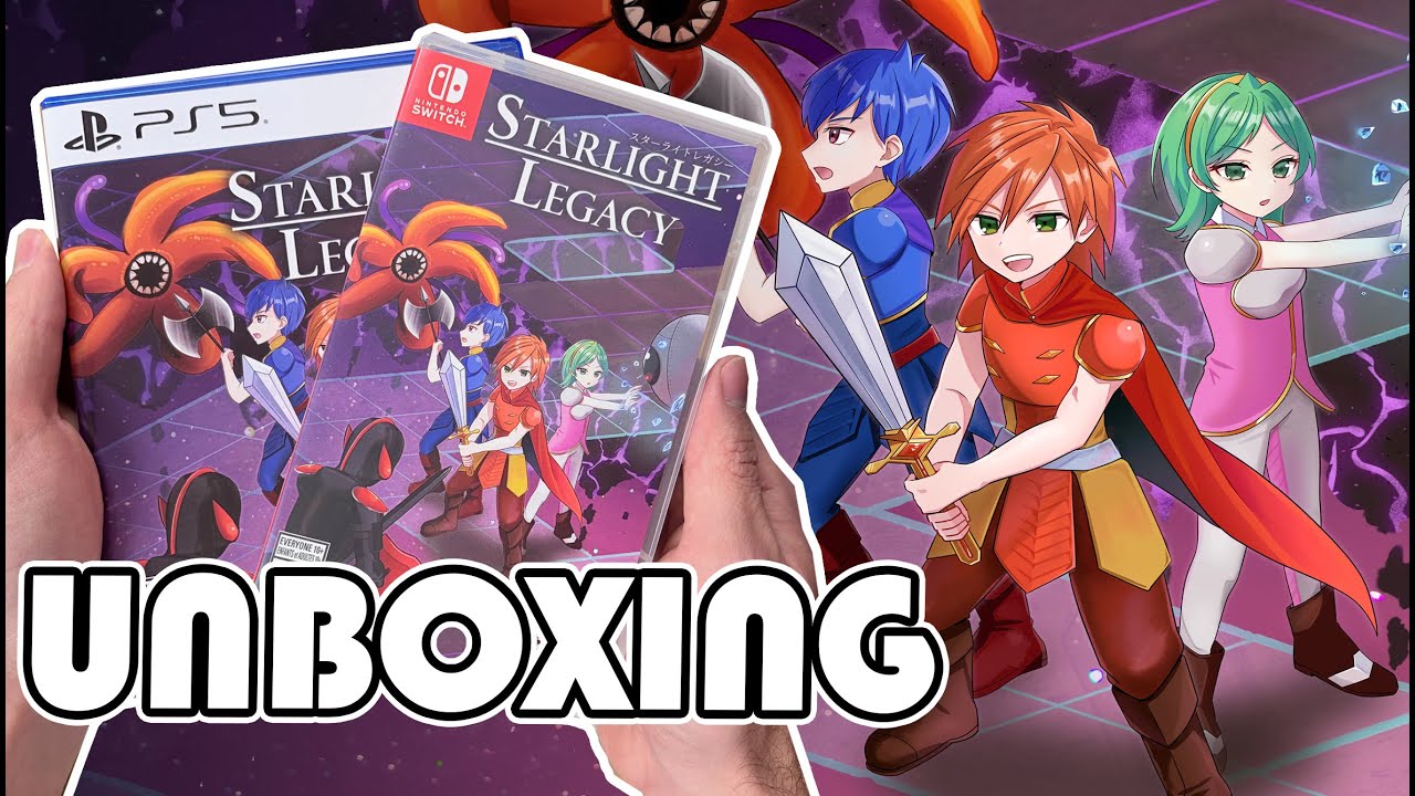 Распаковка Starlight Legacy (PS5 / Nintendo Switch)