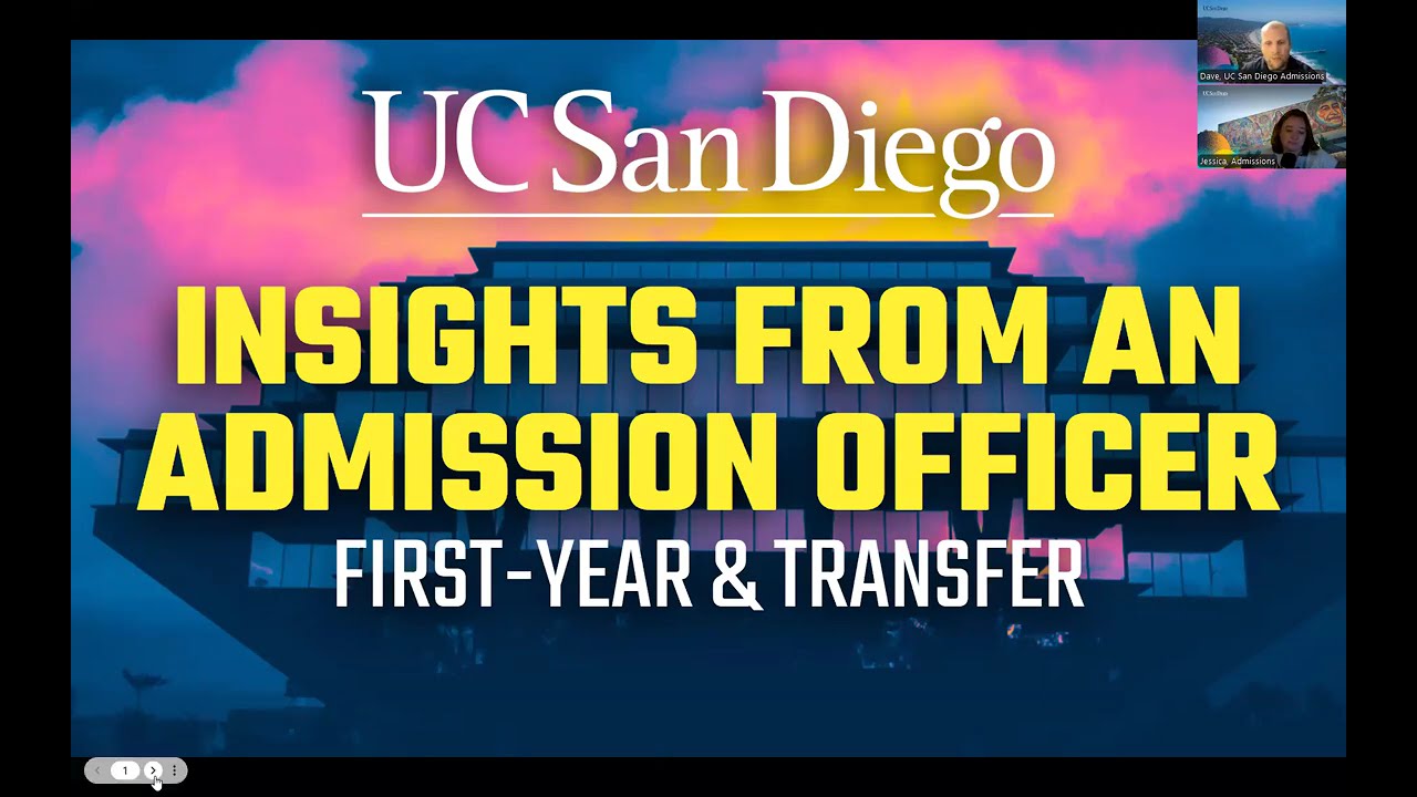 Insight from an Admission Officer Webinar #3