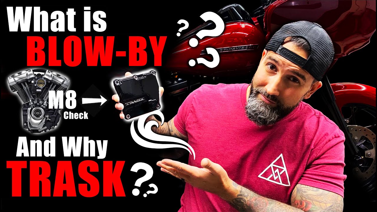 Что такое BLOW-BY в двигателе Milwaukee 8 и ЗАЧЕМ устанавливать TRASK Performance CHECK-M8???