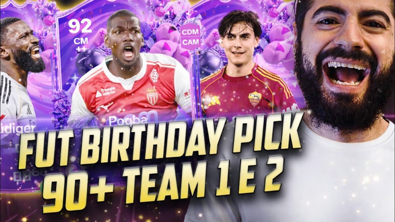 APRIAMO I FUT BIRTHDAY PICK 1 D 4 90+ TEAM 1 E 2 APPENA USCITI DAL DROP GOLOSONE