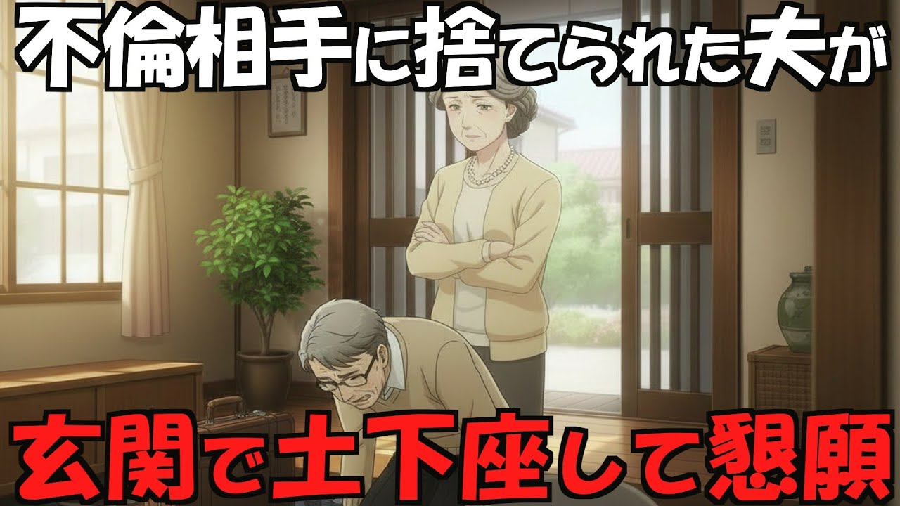 妻を捨て、若い不倫相手と出て行った68歳夫が『助けてくれ』と懇願してきたら、あなたはどうしますか？