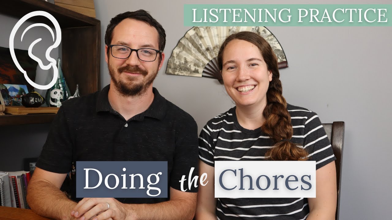 Natural English Conversation about Doing Housework | Intermediate English Listening Practice