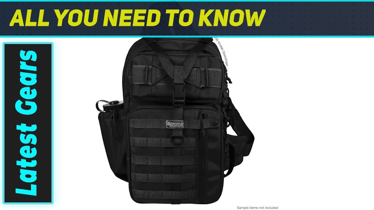 `Maxpedition Kodiak Gearslinger: The Ultimate Tactical Bag?