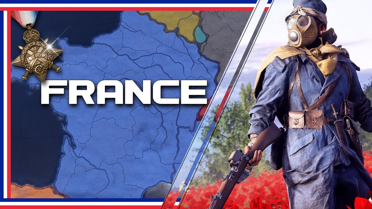 HOI4 - The Great War - La revanche de la France Timelapse