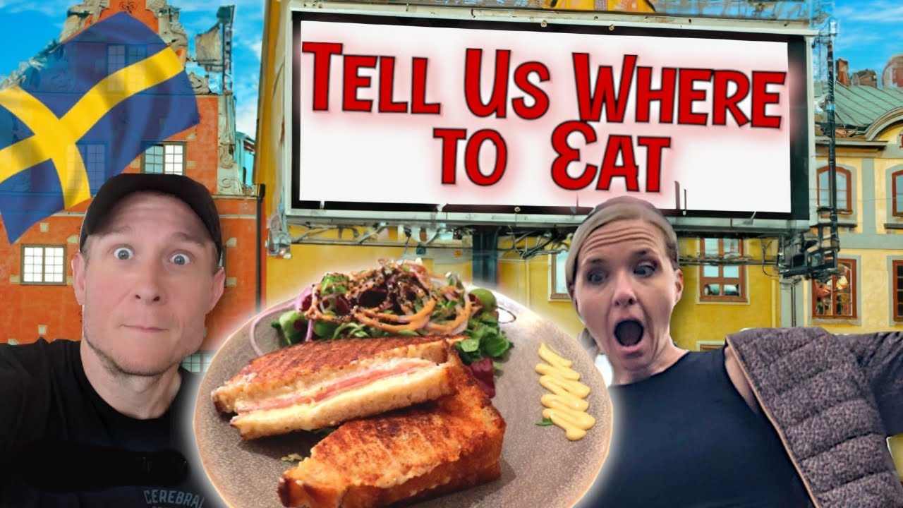 Stockholm Challenge! Locals Tell us Where To Eat for 24hrs In Sweden.