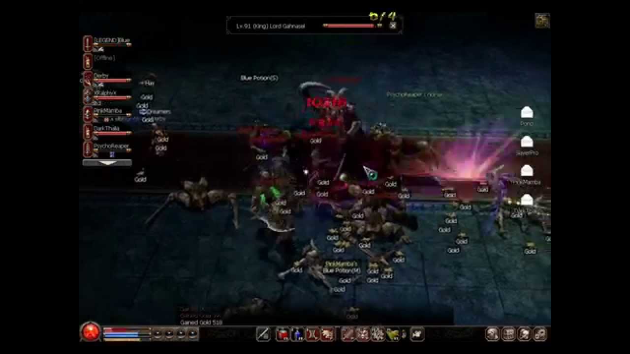 Metin2US BlueFashionx & Co VS Lord Gahnasel (7 oct)