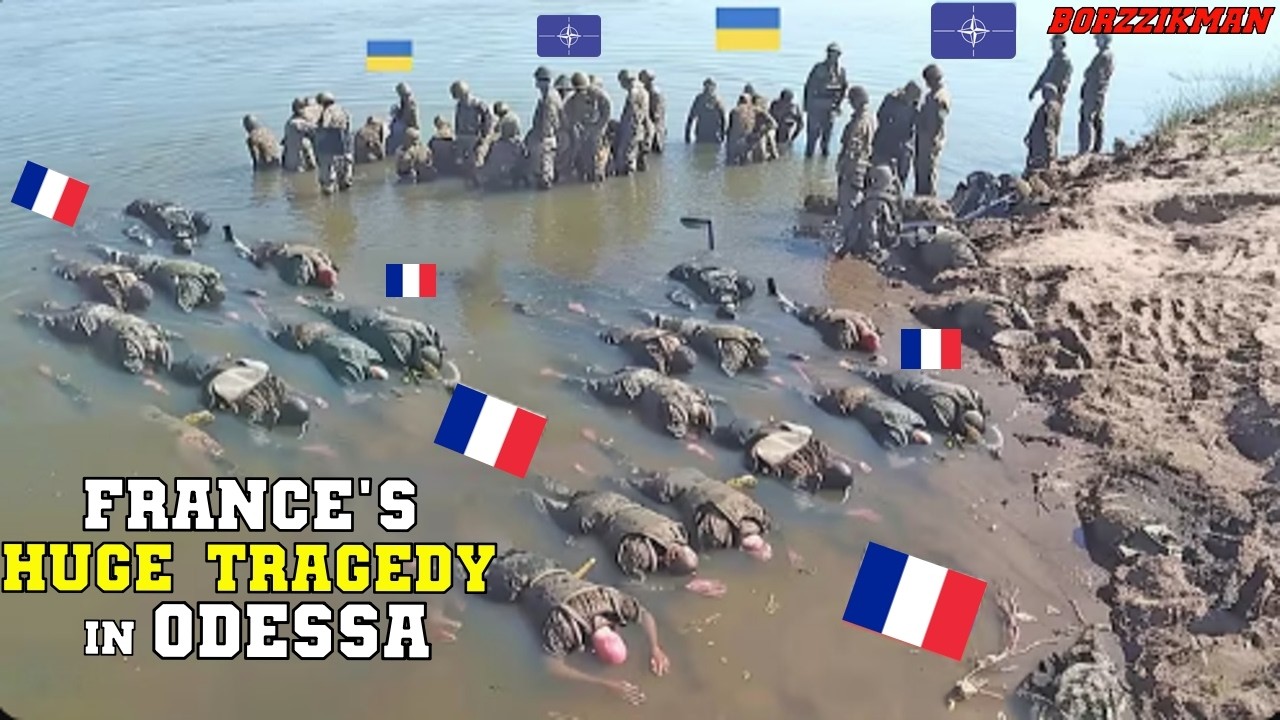 Severe DAMAGE for FRANCE┃Su-57 Fighters Wiped Out a Group of ELITE French Pilot-Instructors in ODESA