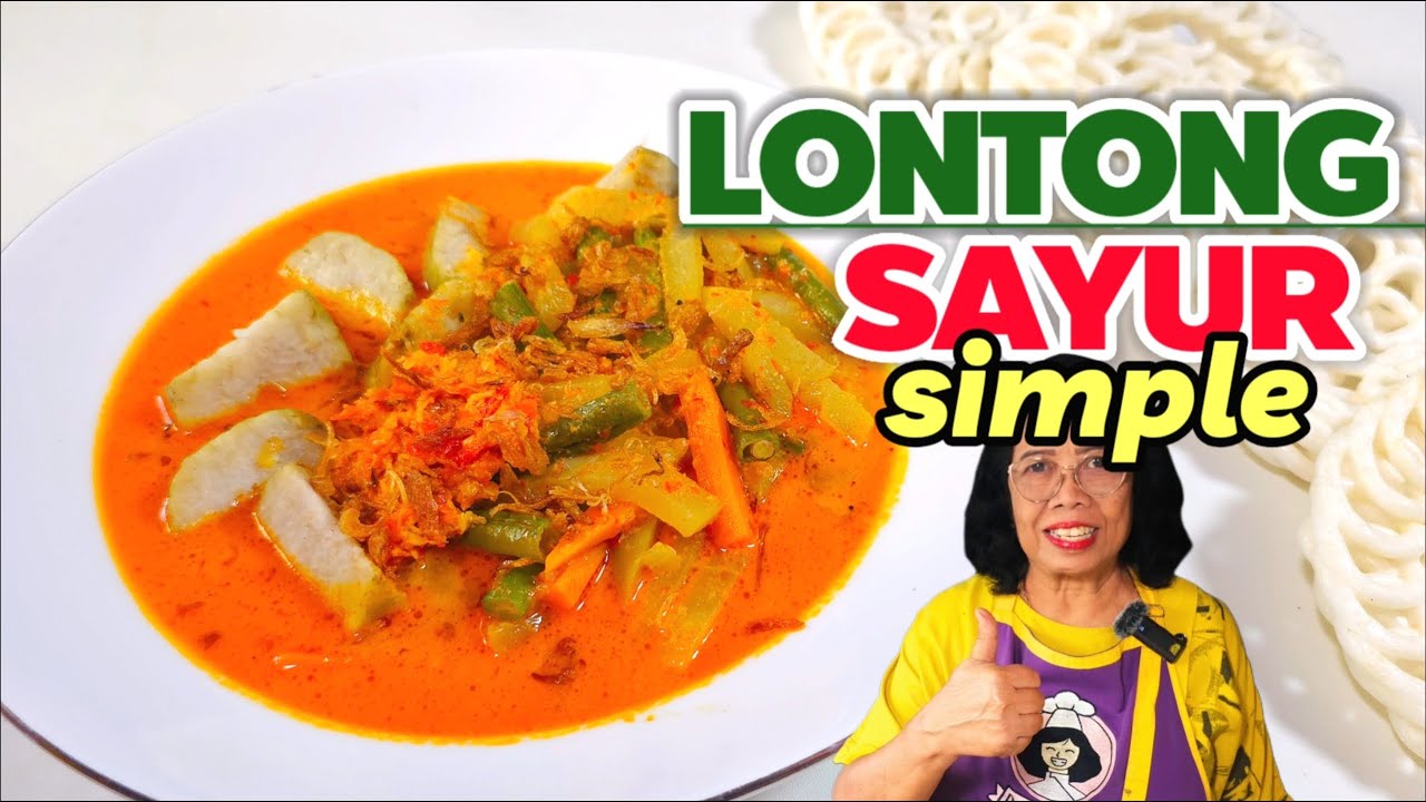 MASAKAN SPESIAL LEBARAN  -- RESEP LONTONG SAYUR SIMPLE HANYA 3BAHAN SAJA  // ENAKDAN ISTIMEWA