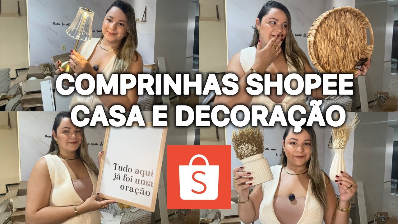 ACHADINHOS SHOPEE CASA E DECORAÇÃO🛍️| ÚTEIS E PARA DECORAR