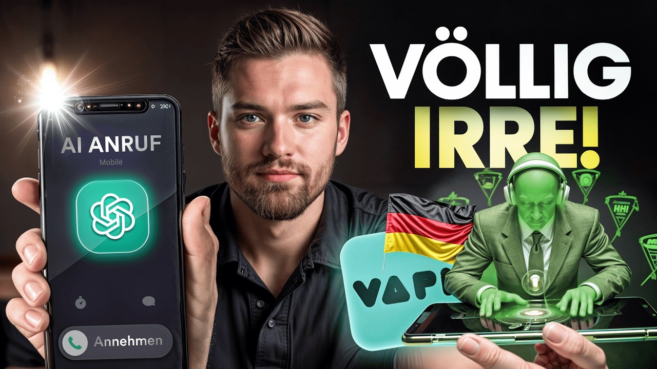 IRRE: KI-Anrufer terminiert mich am Telefon! LIVE Anrufe von KI-Telefonassistenten (Demos Deutsch)