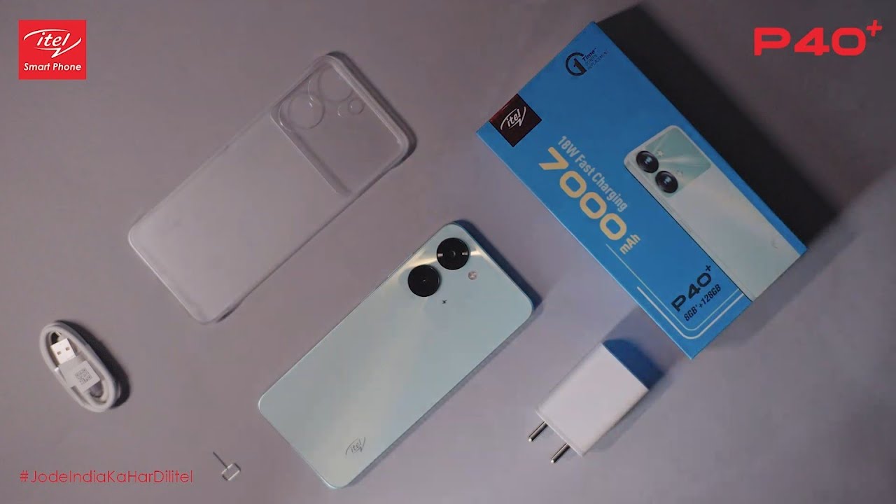 Itel P40 Plus | New Stylish Powerful Smartphone 2023 Official Unboxing & Hands-on Video !!