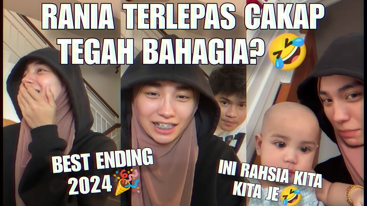 RANIA TERLEPAS CAKAP TENGAH BAHAGIA TERUS KENA BAHAN DENGAN RISMA🤣