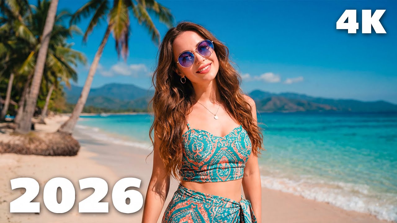 Summer Chill Deep House Mix 2026 🍹 Relaxing Vibes in 4K UHD