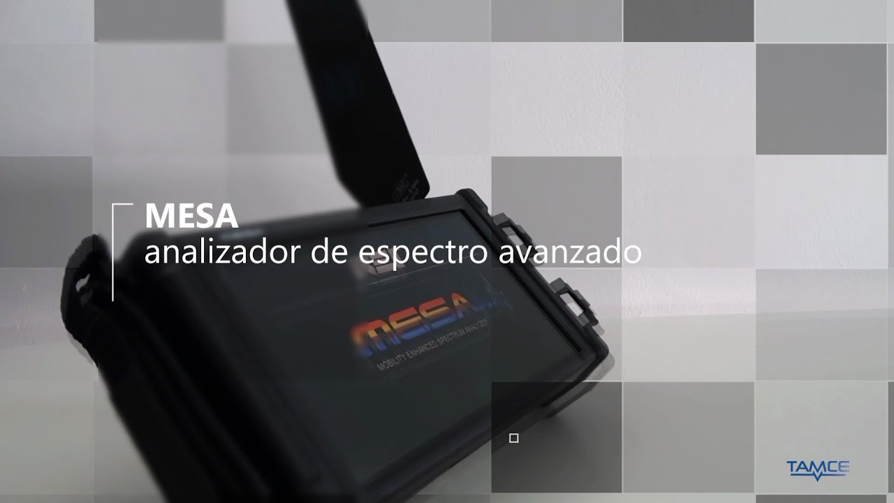 REI - Analizador de Espectro Portátil Avanzado MESA | TAMCE
