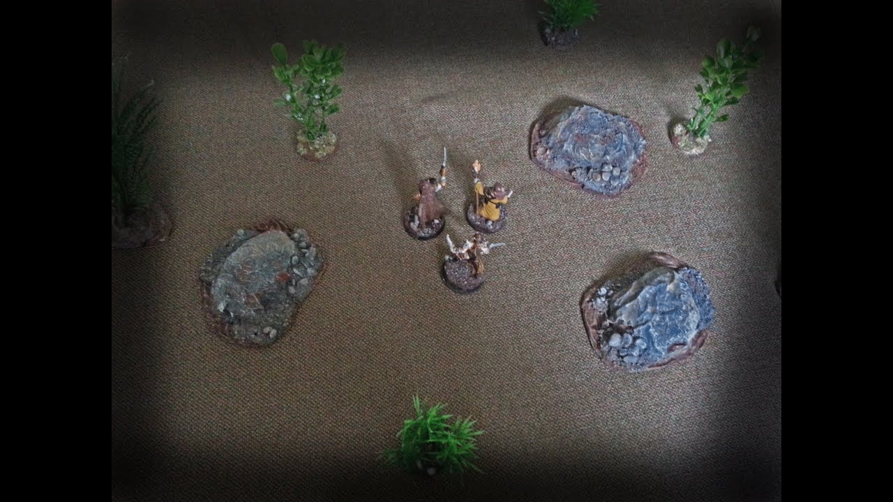 Super Easy to Craft Large Stones for RPGs and Wargames (The DM's Craft #84)