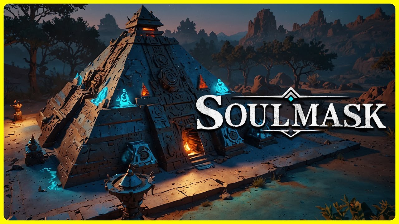 Building An AMAZING Pyramid In This AZTEC Survival Game! - Soulmask Gameplay 26