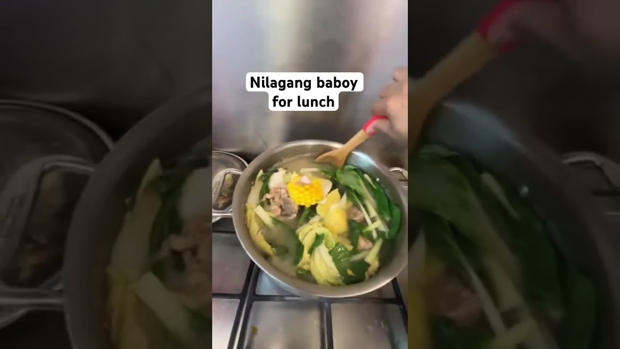 MGA ka NANAY MAAGA PO TAYONG MAGLUTO NGAYON  | NILAGANG BABOY