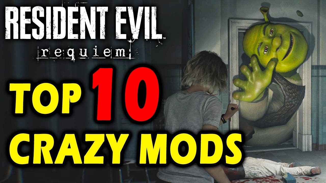 RE9 - TOP 10 CRAZY MODS! (Resident Evil Requiem)
