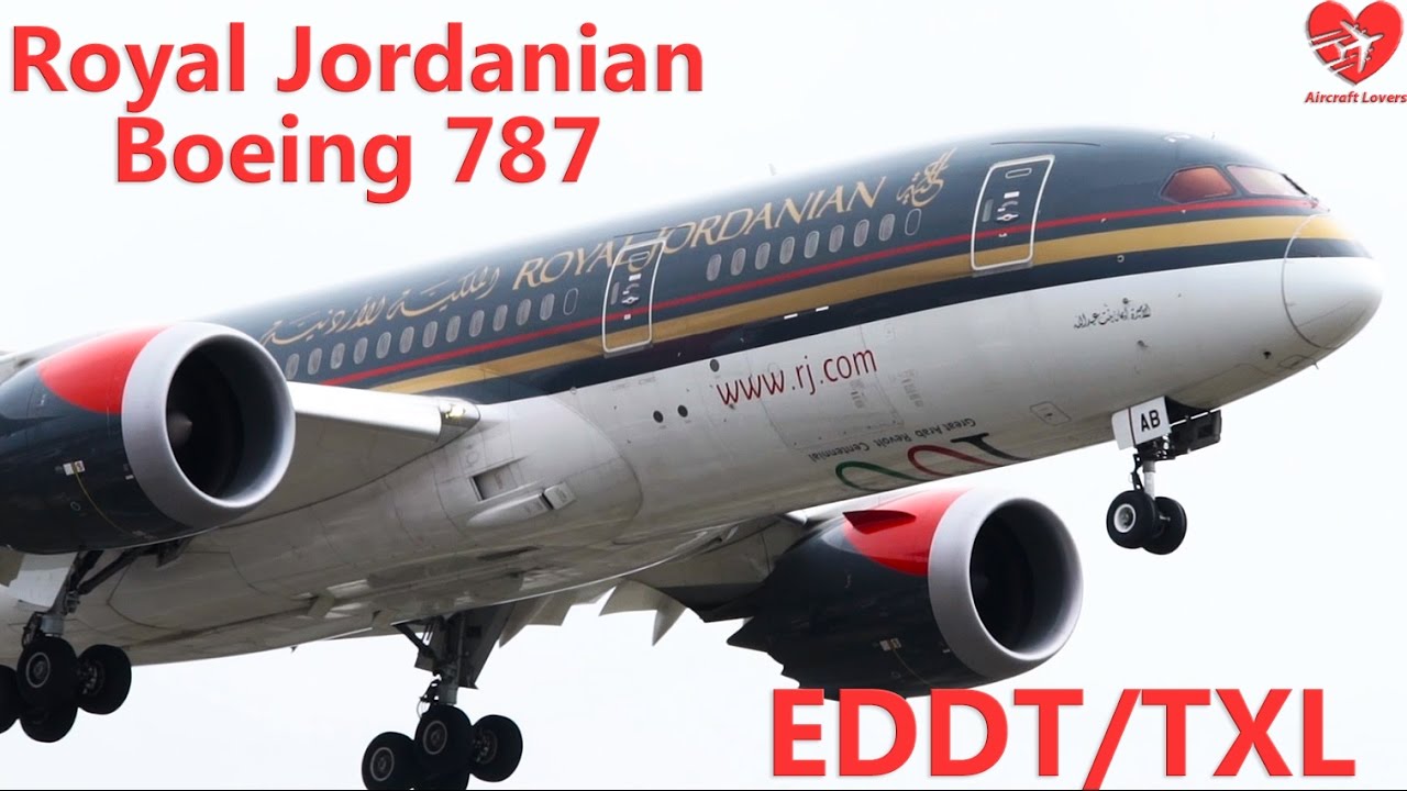 Royal Jordanian Boeing 787 Dreamliner│Germany, Berlin-Tegel TXL│16.03.17