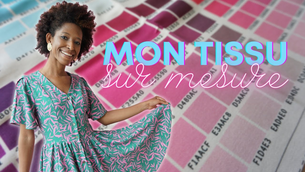 Je teste l'impression textile chez Caspar Design !